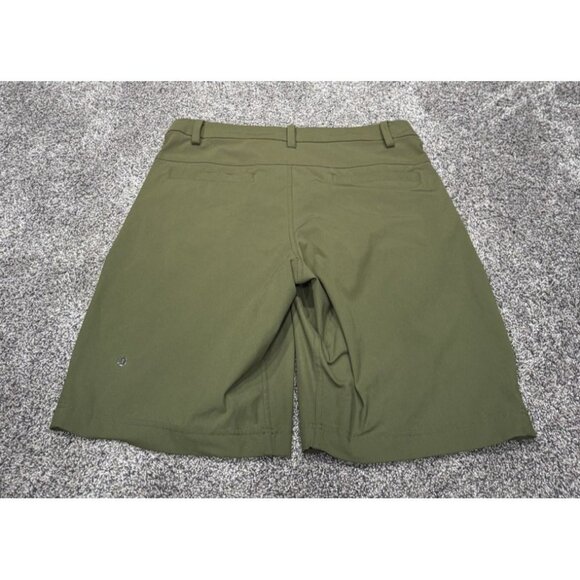 Lululemon Men’s ABC Shorts Green Size 34 10” EUC - Picture 2 of 5